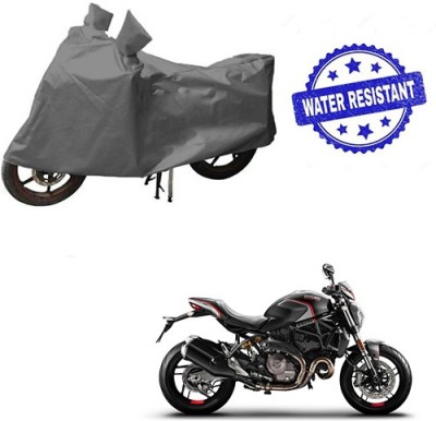 HYBRIDS COLLECTION Waterproof Two Wheeler Cover for Ducati(Monster 82, Grey)