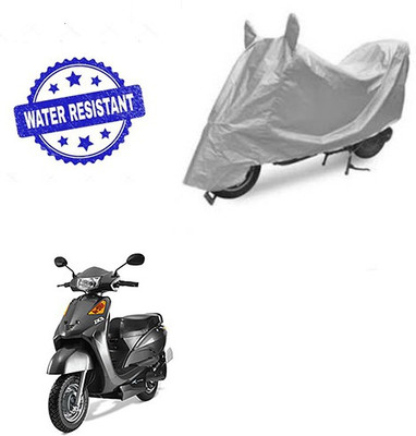 Feel heaven Two Wheeler Cover for Indus(Yo Spark, Silver)