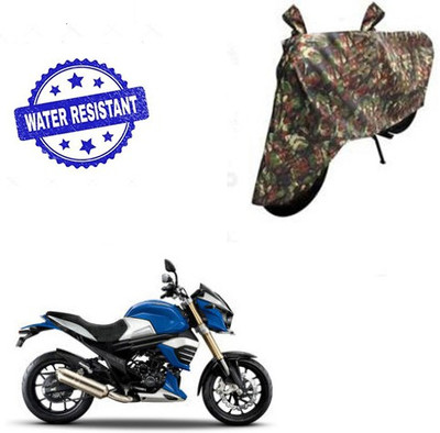 Feel heaven Two Wheeler Cover for Mahindra(MOJO XT 300, Multicolor)