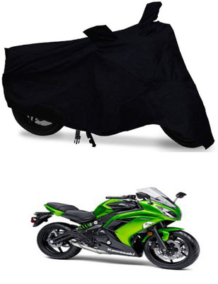 THE REAL ARV Two Wheeler Cover for Kawasaki(Ninja, Black)