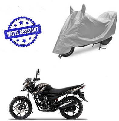 Pecko Two Wheeler Cover for Bajaj(Discover 150 s, Silver)