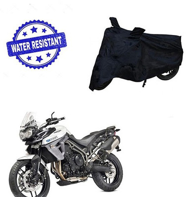 Feel heaven Two Wheeler Cover for Universal For Bike(Black)