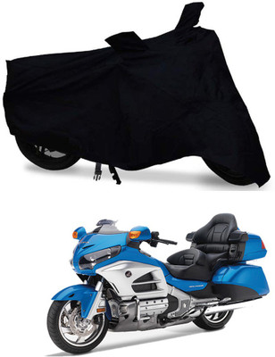 Amozkart Two Wheeler Cover for Honda(Gold Wing GL1800, Black)