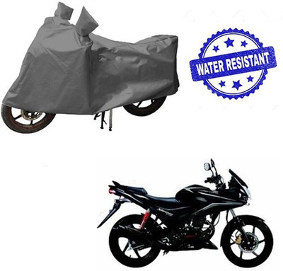 THE REAL ARV Waterproof Two Wheeler Cover for Honda(CBF Stunner, Grey)