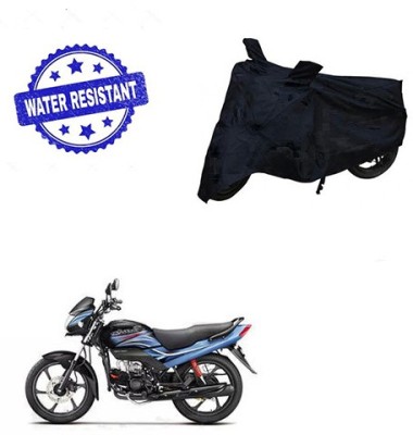 saanvi Two Wheeler Cover for Honda(Passion Pro, Black)