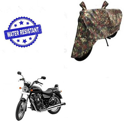 Feel heaven Two Wheeler Cover for Royal Enfield(Thunderbird 350, Multicolor)