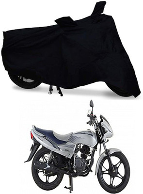ROYAL AUTO MART Two Wheeler Cover for LML(Freedom LS, Black)
