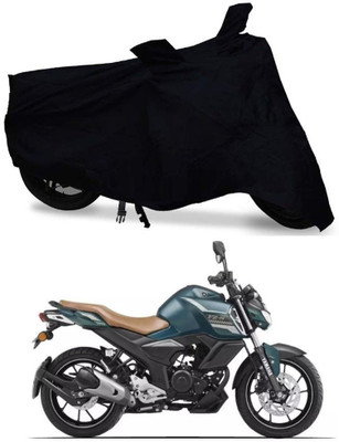 AutoGalaxy Two Wheeler Cover for Yamaha(FZ S V3.0 FI, Black)