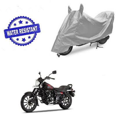 Feel heaven Two Wheeler Cover for Bajaj(Avenger 220 Street, Silver)