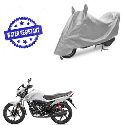 Feel heaven Two Wheeler Cover for Honda(Livo, Silver)