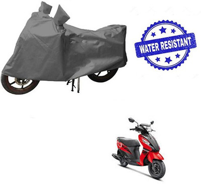 Atulit enterprises Waterproof Two Wheeler Cover for Suzuki(Let's, Grey)