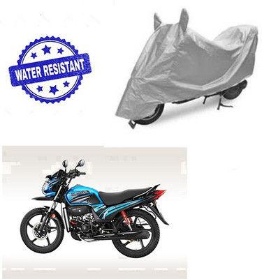 saanvi Two Wheeler Cover for Honda(Passion Pro TR, Silver)