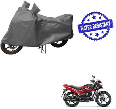 HYBRIDS COLLECTION Waterproof Two Wheeler Cover for Honda(Passion Xpro, Grey)