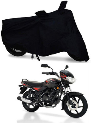 HYBRIDS COLLECTION Two Wheeler Cover for Bajaj(Discover 135, Black)