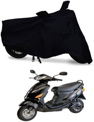 THE REAL ARV Two Wheeler Cover for Hero Electric(Electric Wave Dx, Black)