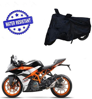 RPSENTTERPR Waterproof Two Wheeler Cover for KTM(RD 350, Black)