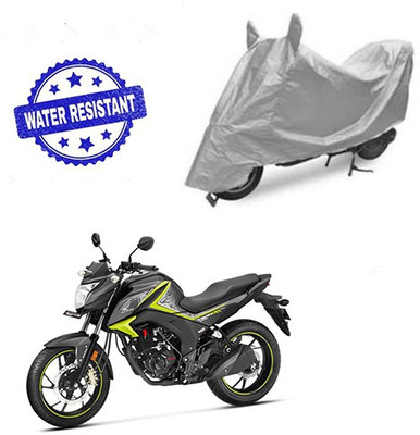Pecko Two Wheeler Cover for Honda(CB Hornet 160, Silver)