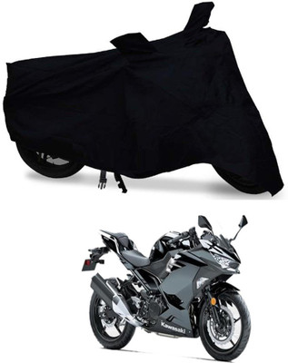 HYBRIDS COLLECTION Two Wheeler Cover for Kawasaki(Ninja 250, Black)