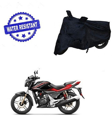 saanvi Two Wheeler Cover for Honda(CBZ Extreme, Black)