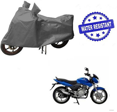 THE REAL ARV Waterproof Two Wheeler Cover for Bajaj(DTS-i, Grey)
