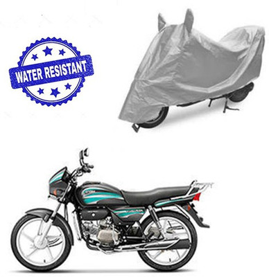Feel heaven Two Wheeler Cover for Hero(Splendor, Silver)