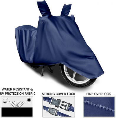 SMDP Two Wheeler Cover for Mahindra(Gusto, Blue)