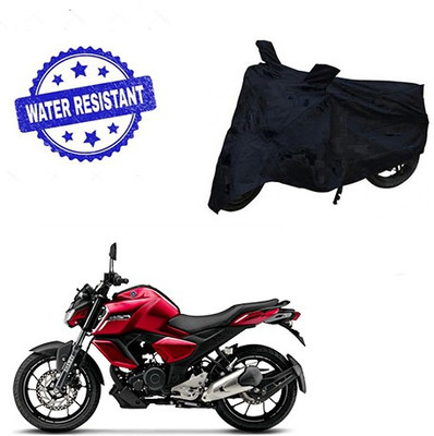 Feel heaven Two Wheeler Cover for Yamaha(FZ-S, Black)