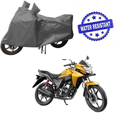 THE REAL ARV Waterproof Two Wheeler Cover for Honda(CB Twister, Grey)