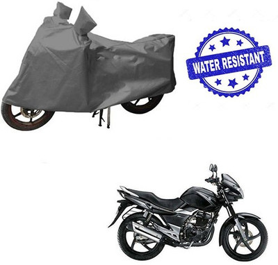 HYBRIDS COLLECTION Waterproof Two Wheeler Cover for Suzuki(GS, Grey)