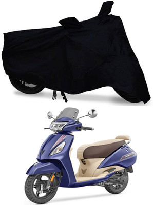 HYBRIDS COLLECTION Two Wheeler Cover for TVS(Jupiter classic, Black)