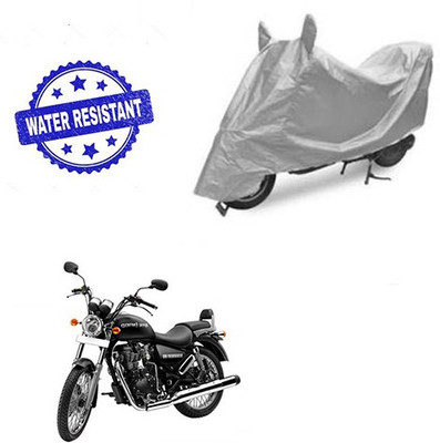Feel heaven Two Wheeler Cover for Royal Enfield(Thunderbird 350, Silver)
