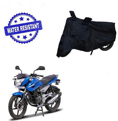 Feel heaven Two Wheeler Cover for Bajaj(XCD 125cc, Black)