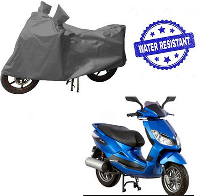 HYBRIDS COLLECTION Waterproof Two Wheeler Cover for Bajaj(Sunny, Grey)