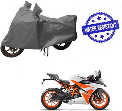HYBRIDS COLLECTION Waterproof Two Wheeler Cover for KTM(Duke 200, Grey)