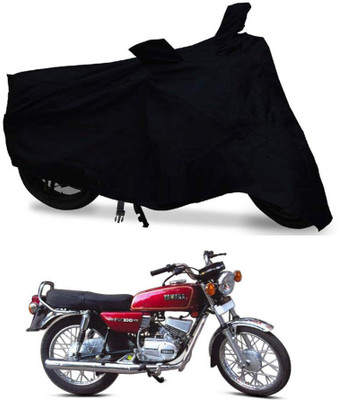 HYBRIDS COLLECTION Two Wheeler Cover for Yamaha(RX 100, Black)
