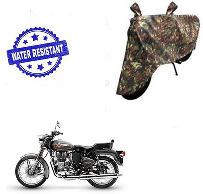 Feel heaven Two Wheeler Cover for Royal Enfield(Bullet 500, Multicolor)