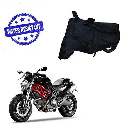 Feel heaven Two Wheeler Cover for Ducati(Monster 796 S2R, Black)