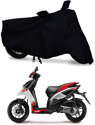 THE REAL ARV Two Wheeler Cover for Aprilia(SR 150, Black)