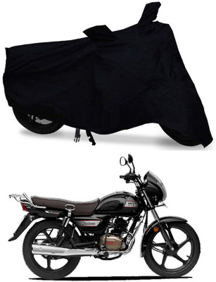 THE REAL ARV Two Wheeler Cover for TVS(Radeon, Black)