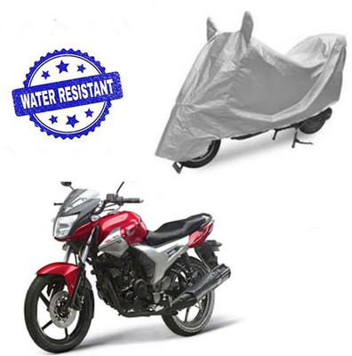 Pecko Two Wheeler Cover for Yamaha(SZ X, Silver)