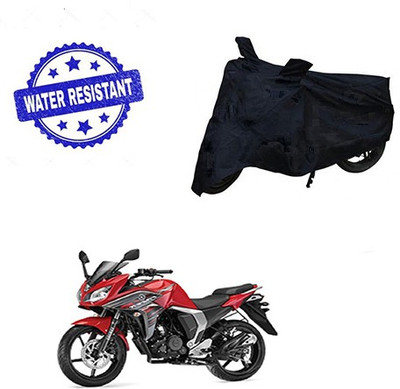 Pecko Two Wheeler Cover for Yamaha(Fazer, Black)