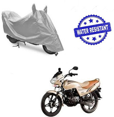 HYBRIDS COLLECTION Waterproof Two Wheeler Cover for LML(Freedom, Silver)