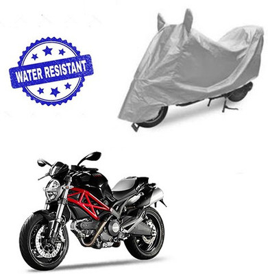 Atulit enterprises Two Wheeler Cover for Ducati(Monster 796 S2R, Silver)