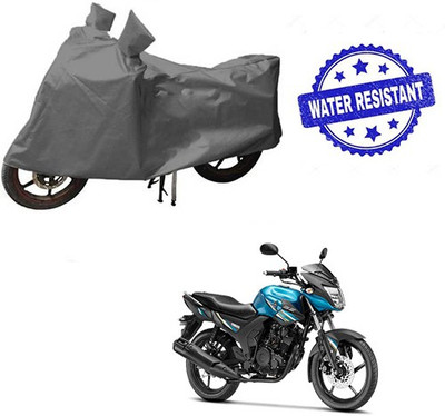 THE REAL ARV Waterproof Two Wheeler Cover for Yamaha(SZ-RR, Grey)
