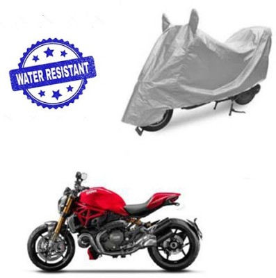 Atulit enterprises Two Wheeler Cover for Ducati(Monster 795, Silver)