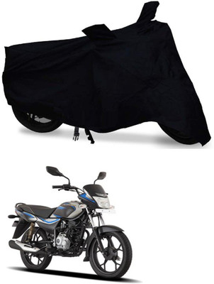 THE REAL ARV Waterproof Two Wheeler Cover for Bajaj(Platina 110, Black)