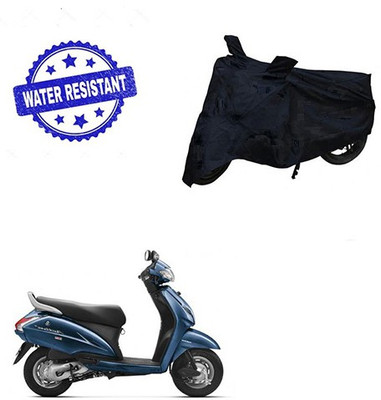 Feel heaven Two Wheeler Cover for Honda(Activa 3G, Black)