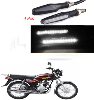 BRPEARl Front, Rear LED Indicator Light for Yamaha Crux(White)