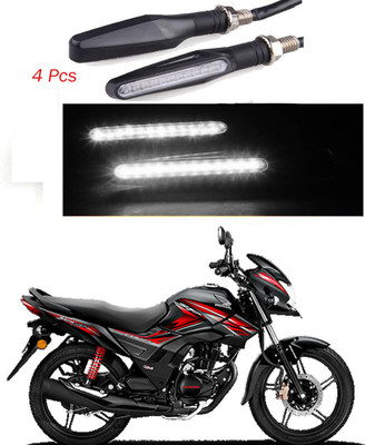 BRPEARl Front, Rear LED Indicator Light for Honda CB(White)