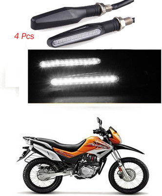 BRPEARl Front, Rear LED Indicator Light for Hero Impulse(White)